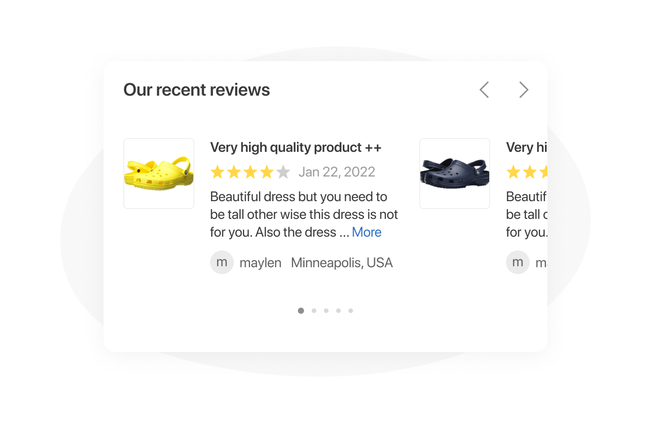 shopify review widgets