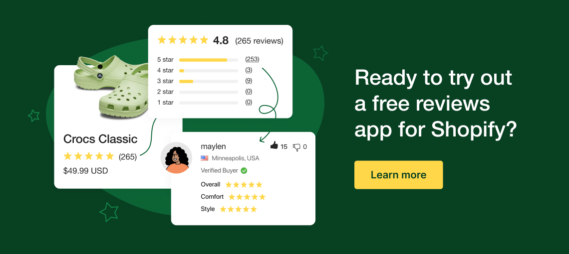 best shopify review app