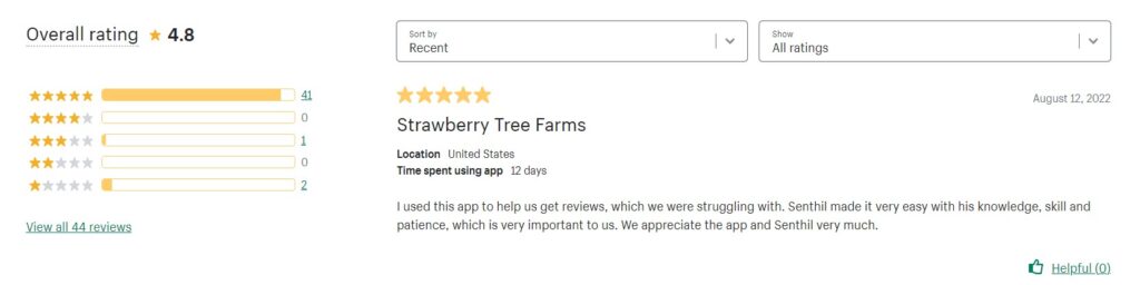 TargetBay Product Reviews rating